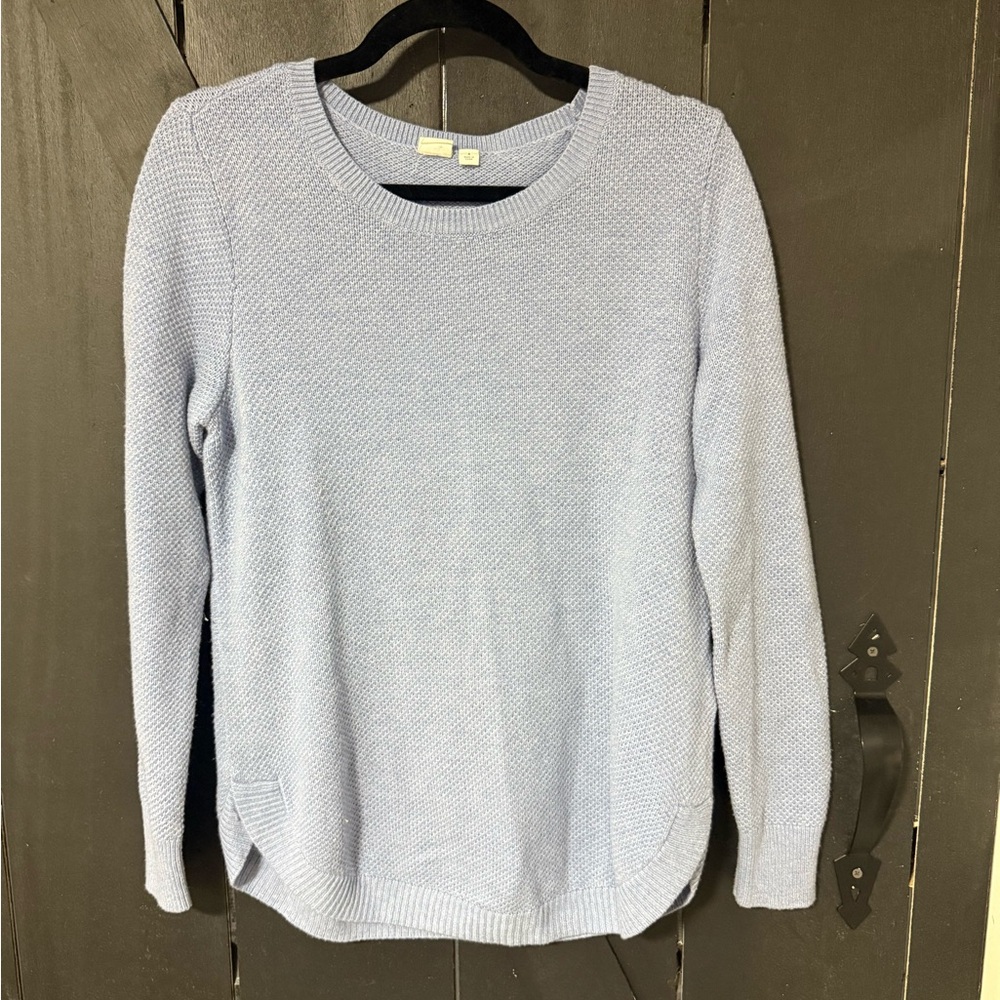 GAP Pale Blue Crewneck Sweater